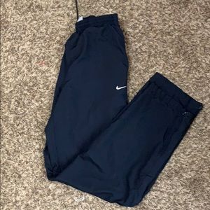 Dark Navy Nike Trackpants/Warmup Pants